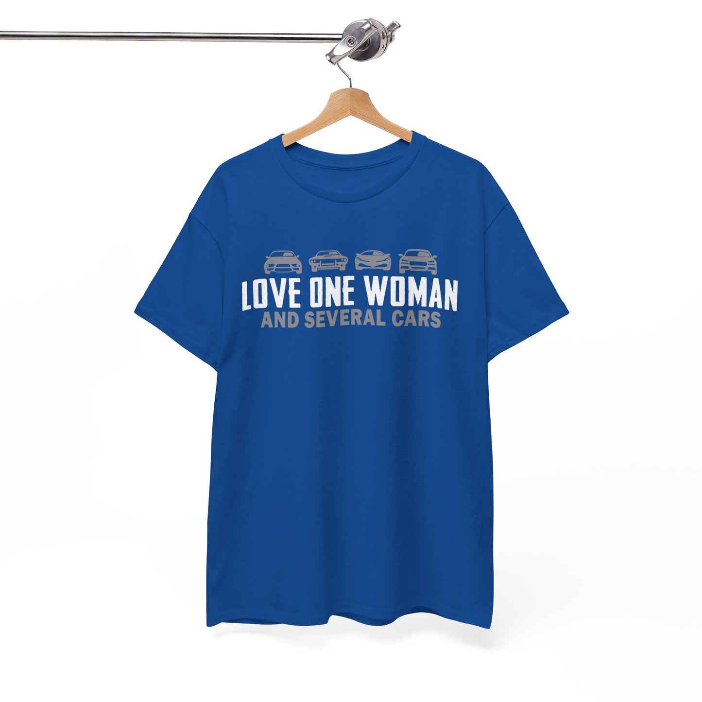 Love One Woman and Several Cars Shirt