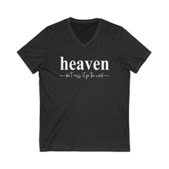 Heaven Don't Miss It for the World - Christian T Shirts For Women