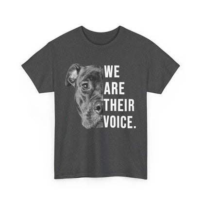 Pitbull Dog We Are Their Voice Shirt Pitbull Dog Lover Gifts