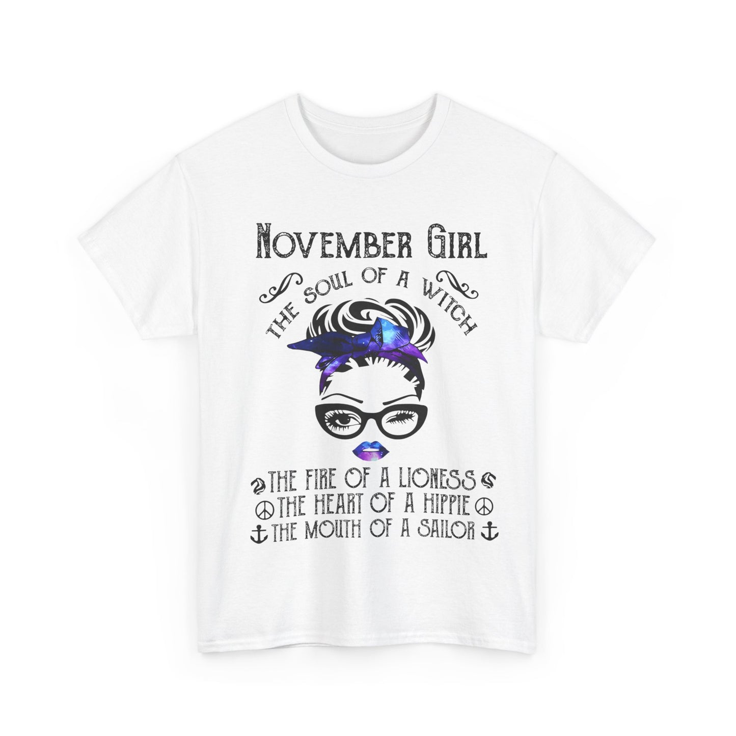 November Girl The Soul Of A Witch Shirt