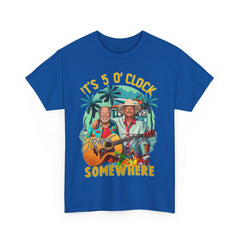 Jimmy Buffett Shirt Alan Jackson, It's 5 O'clock Somewhere Tee