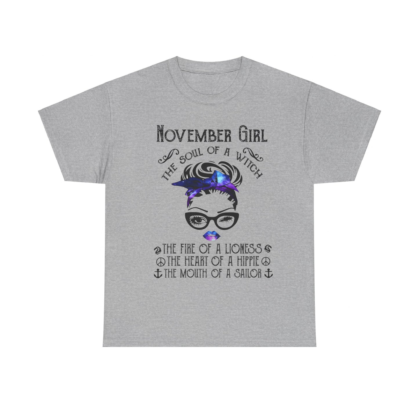 November Girl The Soul Of A Witch Shirt