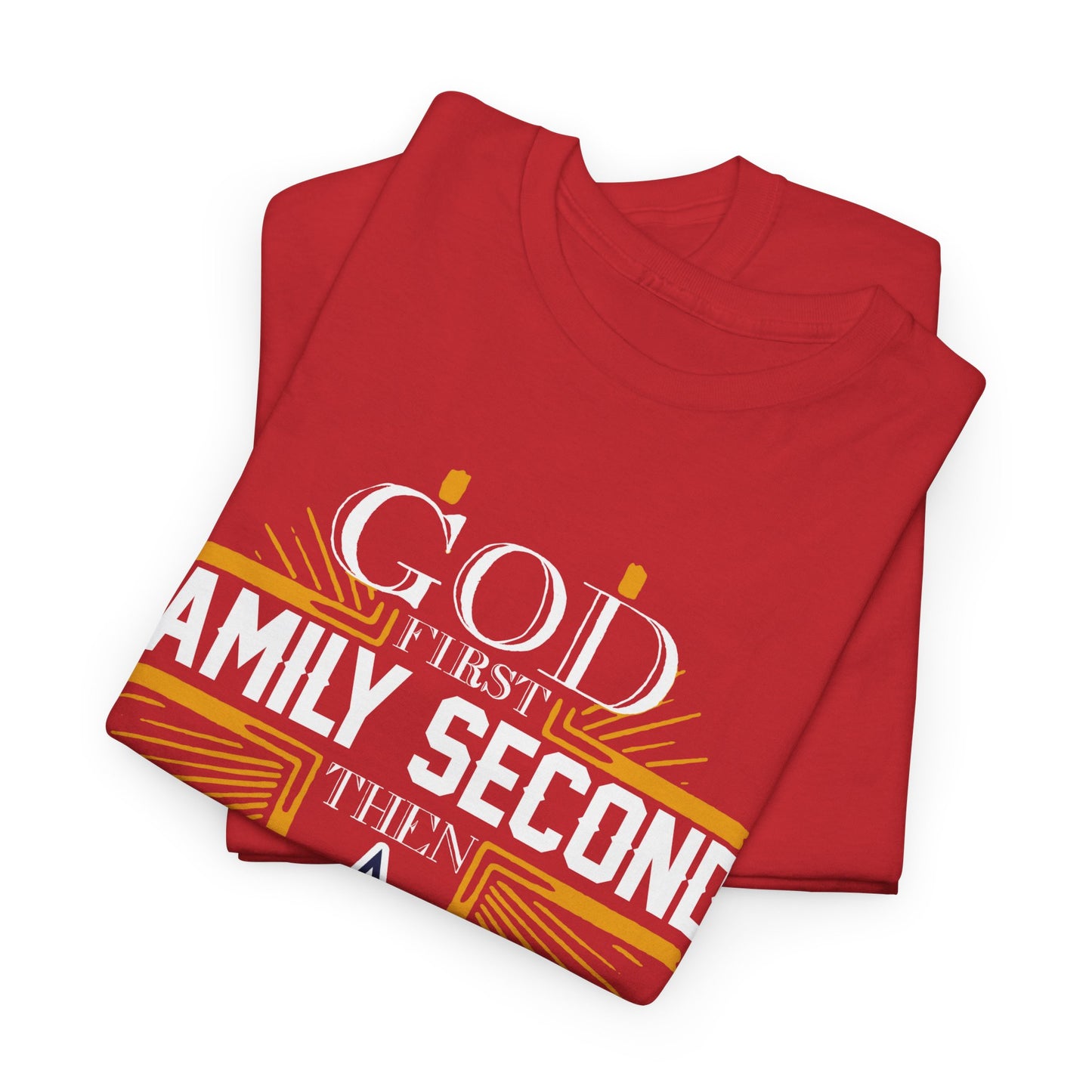 God First Family Second Then Cowboys Football Shirt