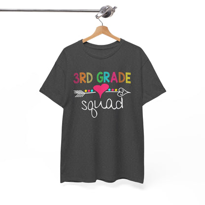 3rd Grade Squad Third Teacher Student Team Back To School T-Shirt