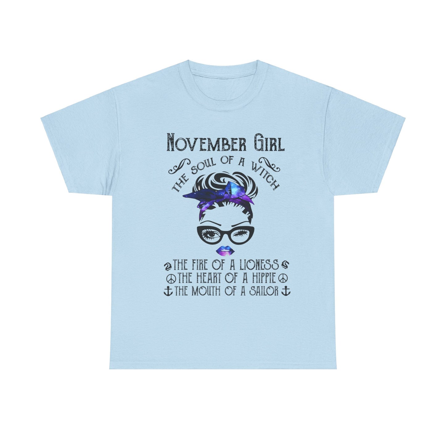 November Girl The Soul Of A Witch Shirt