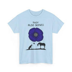 Animal They Also Served Purple Poppy Shirt