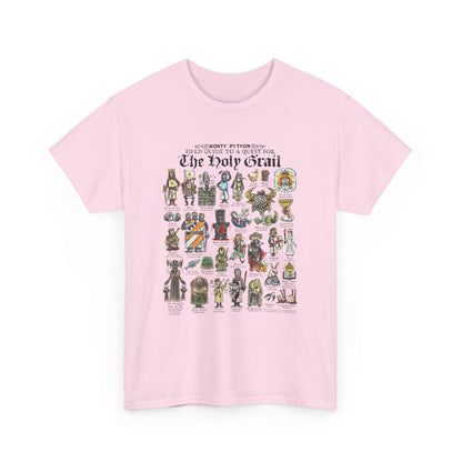 Monty Python Field Guide To A Quest For The Holy Grail T-Shirt