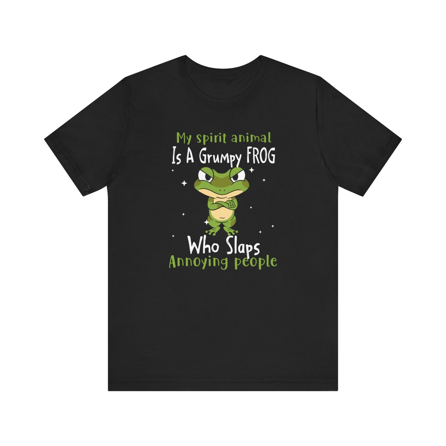 My Spirit Animal Is A Grumpy Frog Shirt