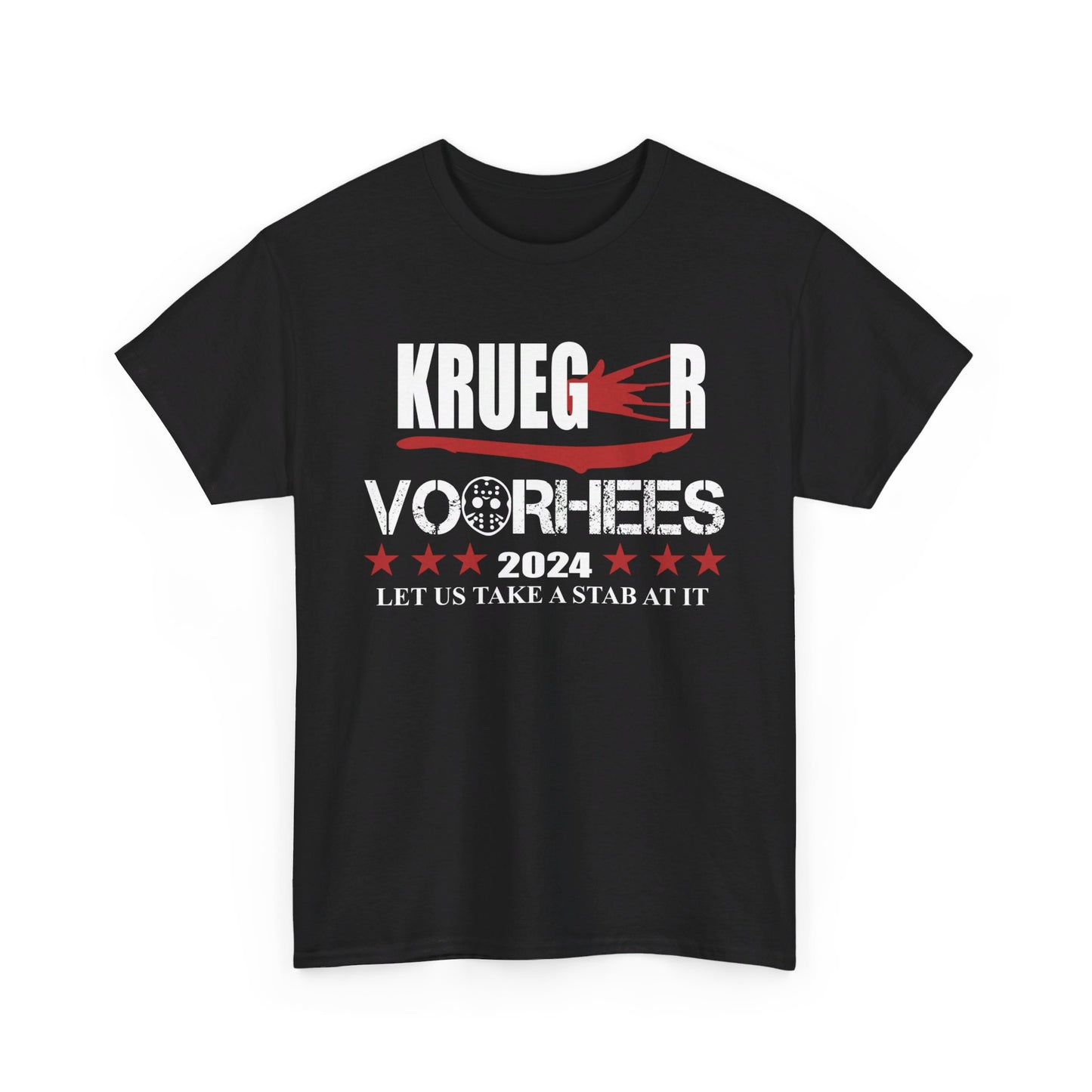 Krueger Voorhees 2024 Let Us Take a Stab At It Shirt