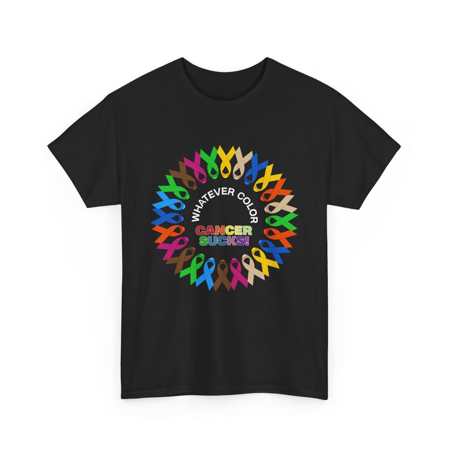 Whatever Color Cancer Sucks Shirt