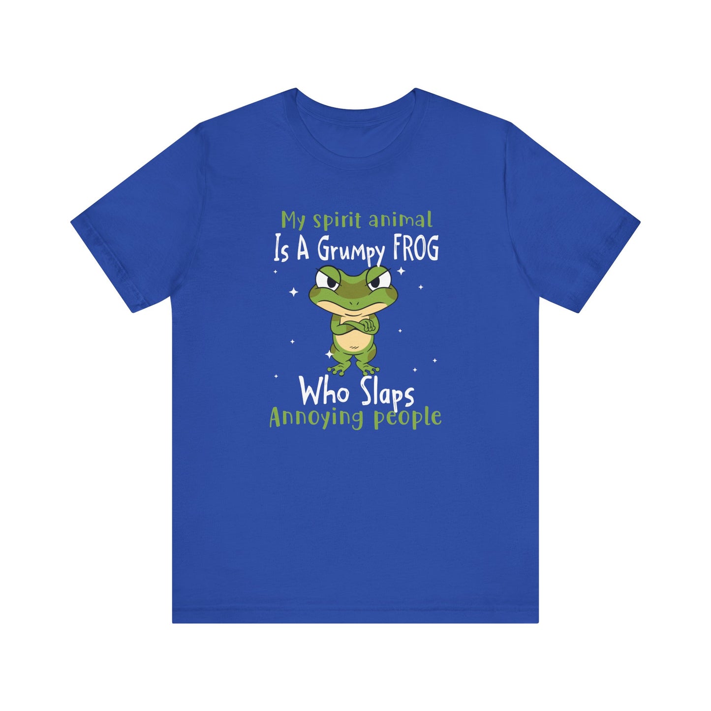 My Spirit Animal Is A Grumpy Frog Shirt