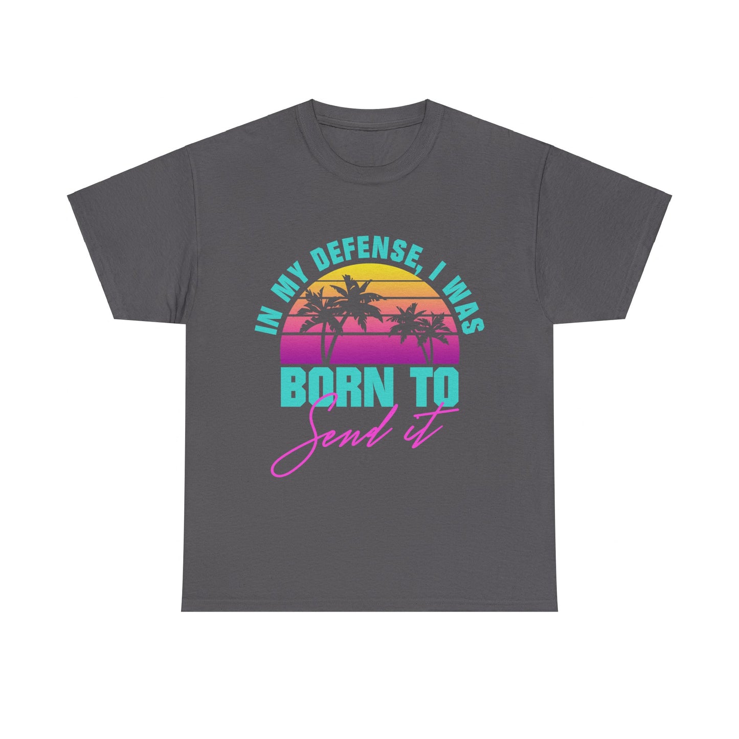 In My Defense I Was Born To Send It Shirt