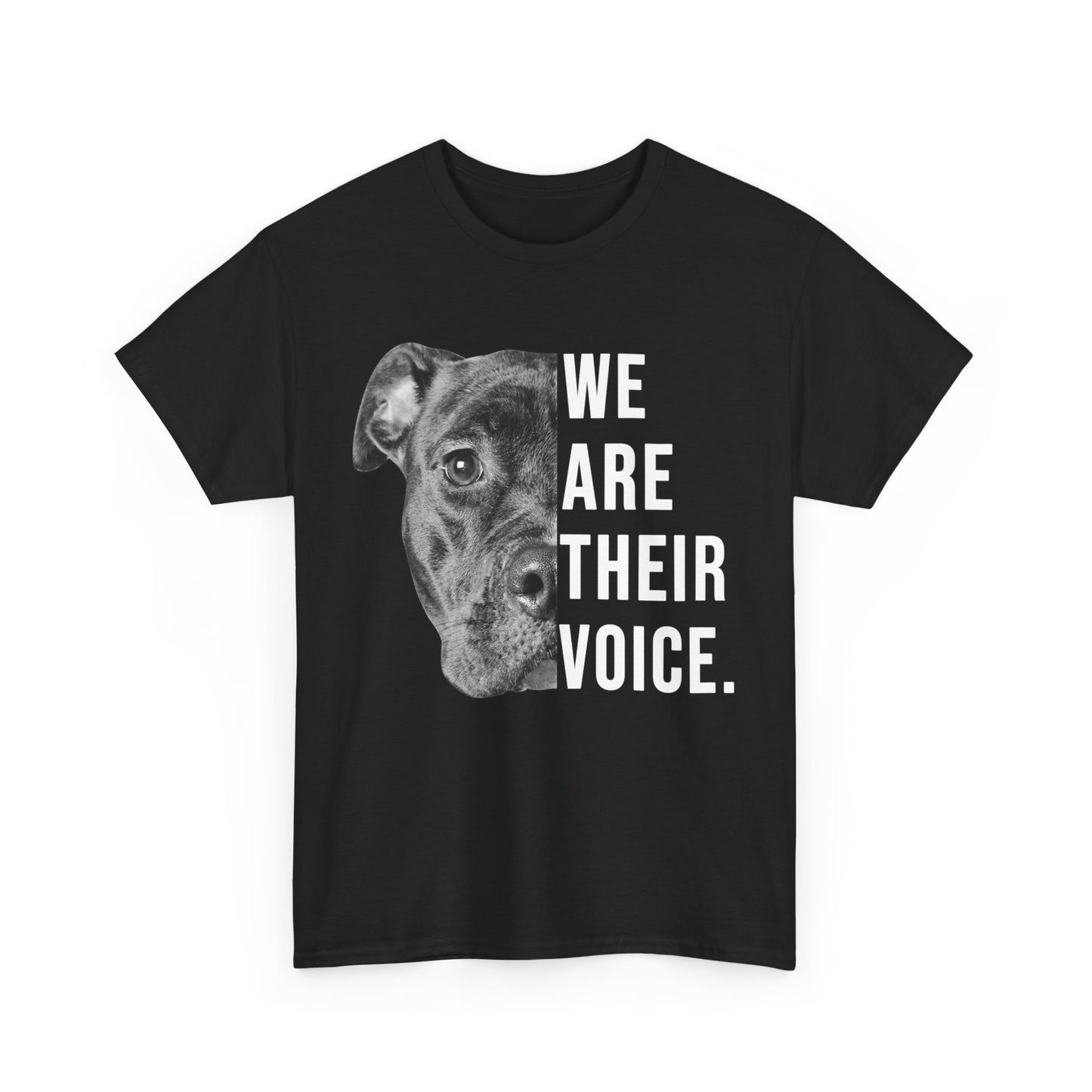 Pitbull Dog We Are Their Voice Shirt Pitbull Dog Lover Gifts