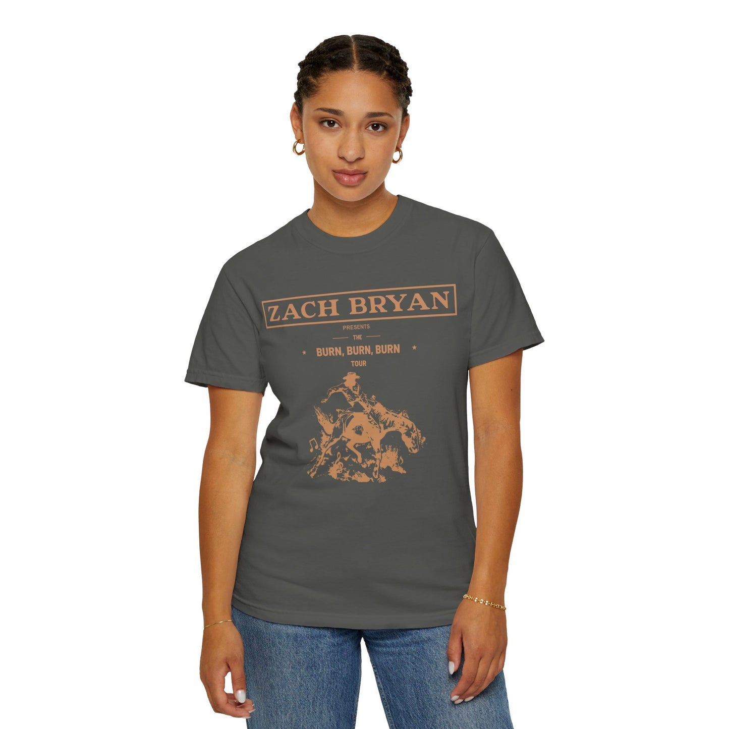 Zach Bryan Burn Burn Burn Tour Shirt