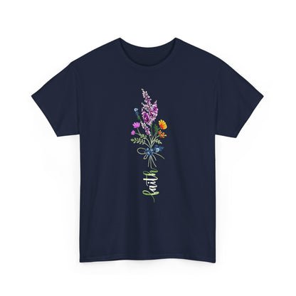 Faith Flower Stem T-shirt