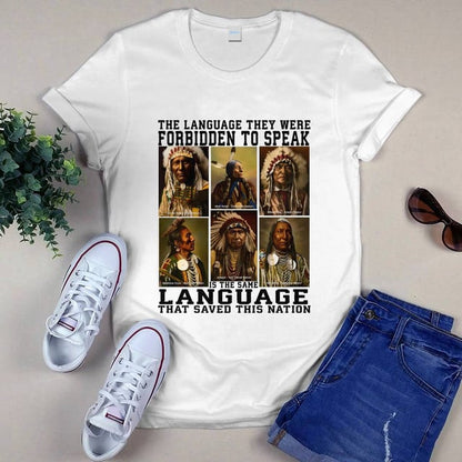 The Language They were Forbidden to Speak is The Same Language Shirt