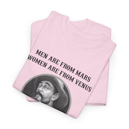 Men Are From Mars Women Are From Venus Tee