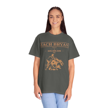 Zach Bryan Burn Burn Burn Tour Shirt