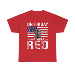 On Friday we wear red remember everyone deployed Shirt