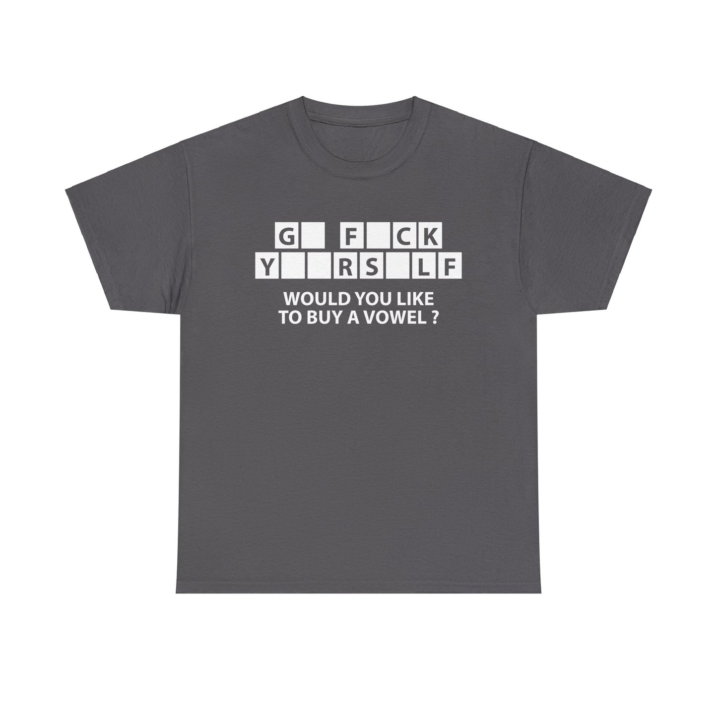 Would You Like To Buy A Vowel Shirt