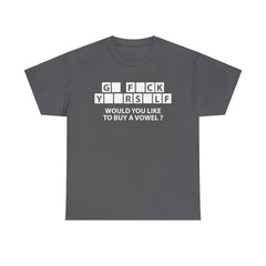 Would You Like To Buy A Vowel Shirt