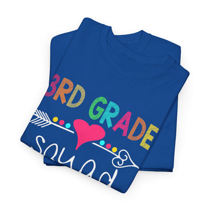 3rd Grade Squad Third Teacher Student Team Back To School T-Shirt