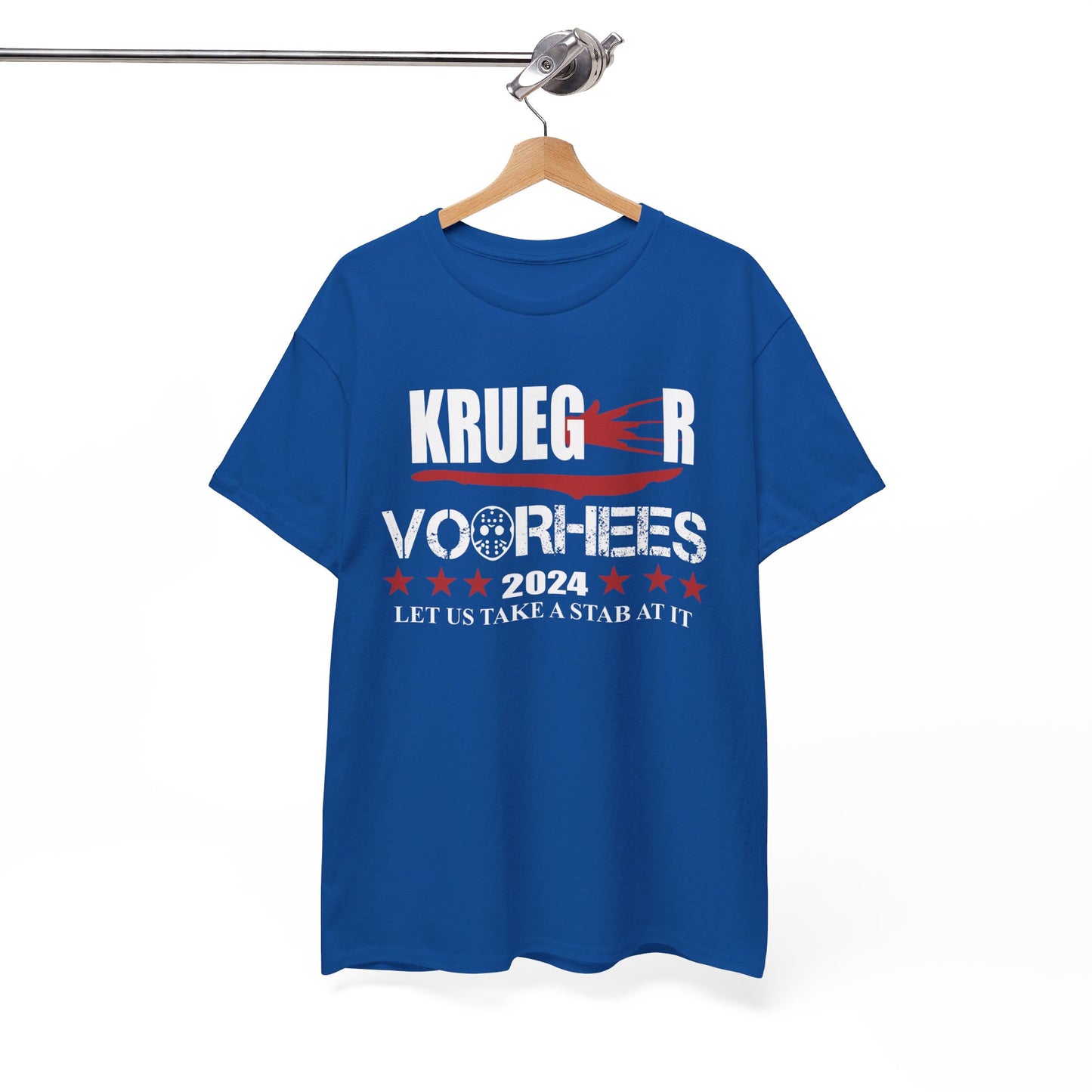 Krueger Voorhees 2024 Let Us Take a Stab At It Shirt