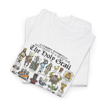 Monty Python Field Guide To A Quest For The Holy Grail T-Shirt