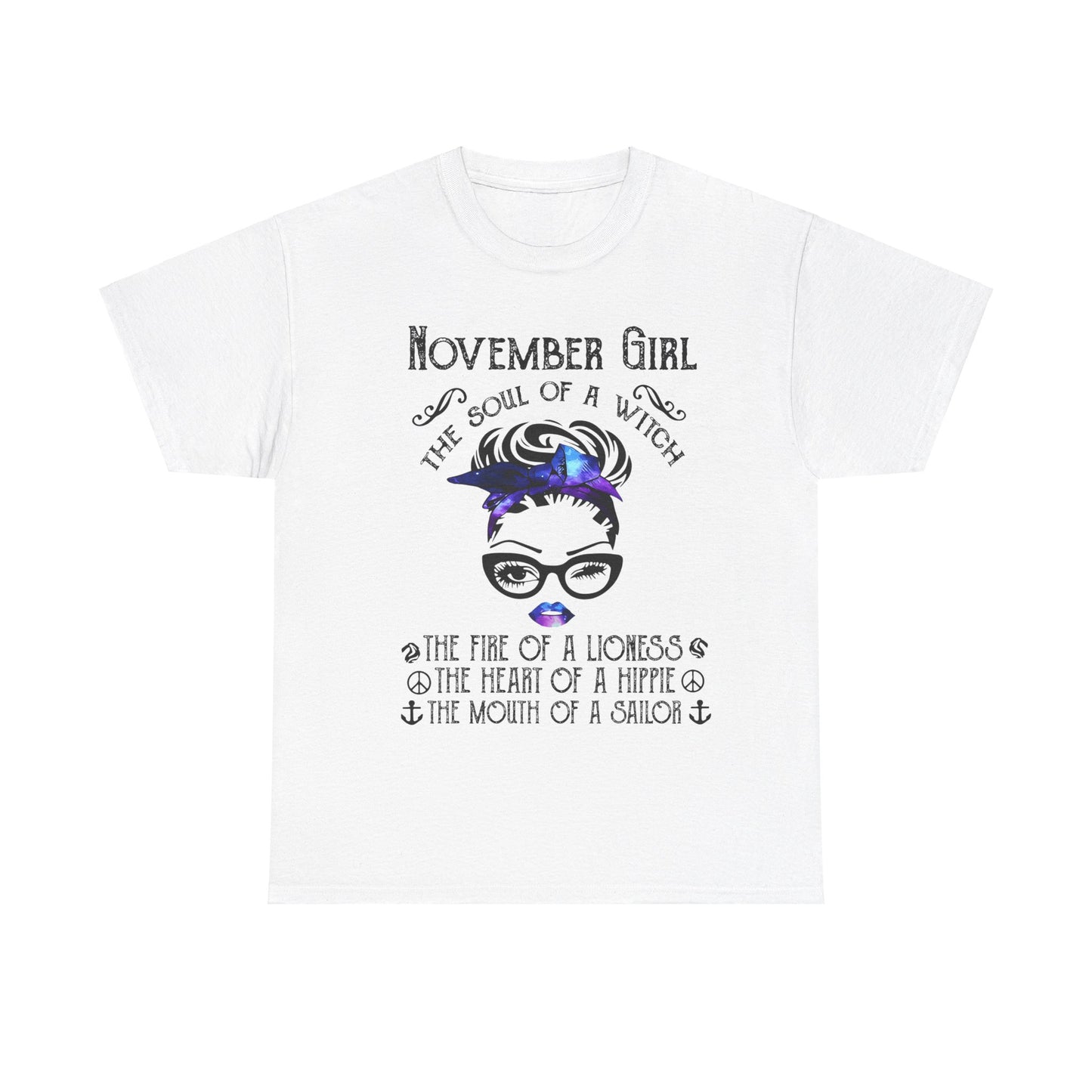 November Girl The Soul Of A Witch Shirt