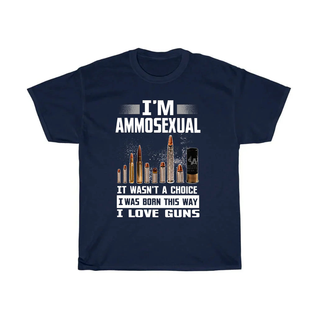 Ammosexual Born This Way Gun T-Shirt