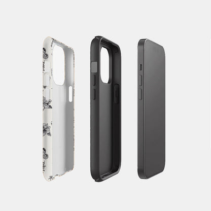 Floral Butterfly iPhone Case