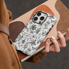Floral Butterfly iPhone Case