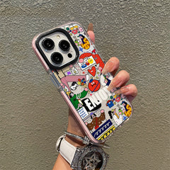 Creative Graffiti Clear iPhone Case