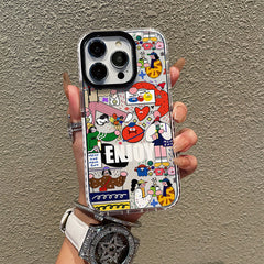Creative Graffiti Clear iPhone Case