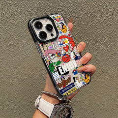 Creative Graffiti Clear iPhone Case