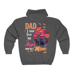 Dad I Used To Be His Angel Now He's Mine Hoodie