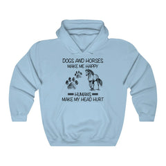 Dogs And Horses Hoodie