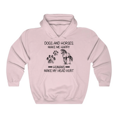 Dogs And Horses Hoodie