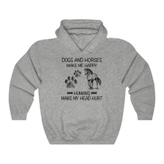 Dogs And Horses Hoodie