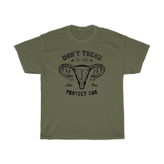 Don't Tread On Me Uterus T-Shirt