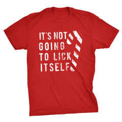 It's Not Going To Lick Itself Funny Christmas Shirt