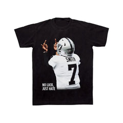 Geno Smith No Luck Just Hate Comfort Color Tee