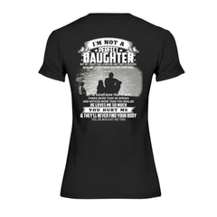 Gift for daughter from Dad - I’m Not A Perfect Daughter But My Crazy Dad Love Me Shirt