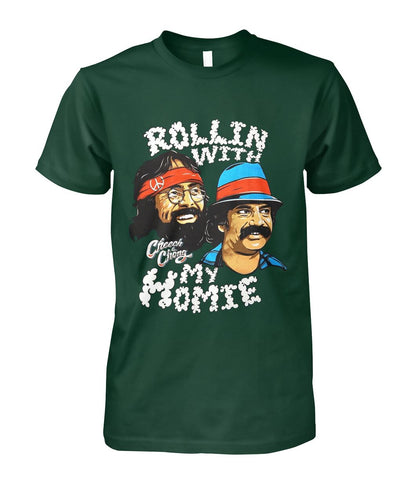 Cheech And Chong Rolling With My Homie Shirt