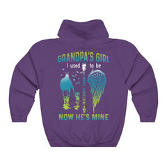 Grandpa's Girl Now He's My Angel Hoodie