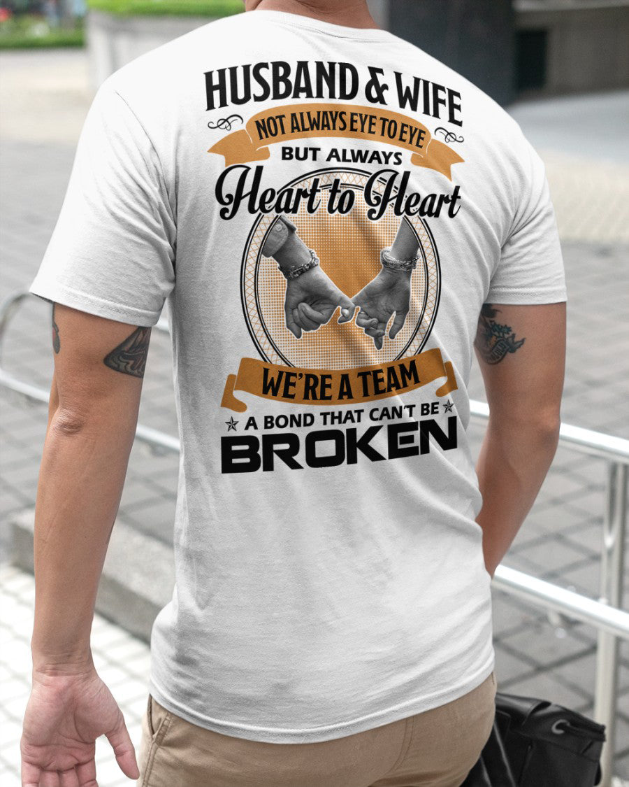 Husband And Wife Always Heart To Heart Shirt