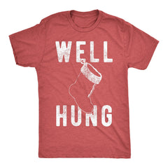 Well Hung Christmas Stocking Shirt