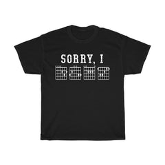 Sorry I DGAF guitar Unisex T-Shirt
