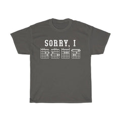 Sorry I DGAF guitar Unisex T-Shirt