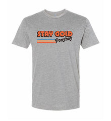 Stay Gold Ponyboy Unisex Soft Tee